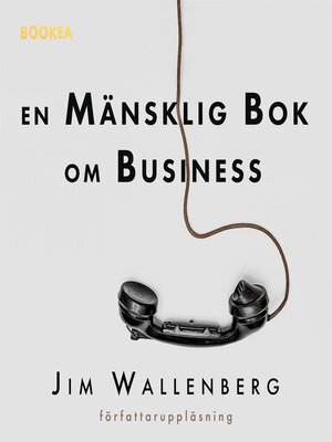 cover image of En mänsklig bok om business
